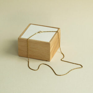 Chaîne Maille Torsadée Vintage Or jaune 18K 57,5cm